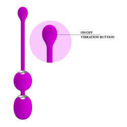 Pretty Love Boules de Geisha Vibrantes Werner Violettes - 3.4 cm